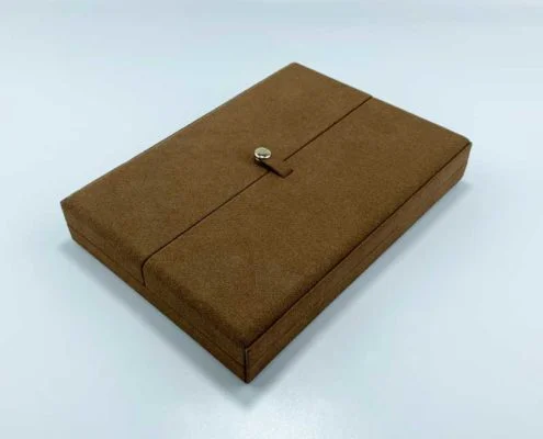 Coffee Double Door Necklace Box-1