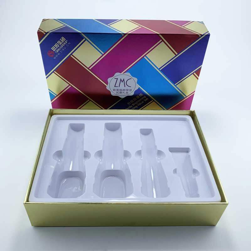 Colorful Skin Care Cosmetic set rigid gift boxes-3