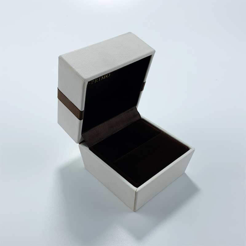 Genuine PU leatherette leather jewelry box-1