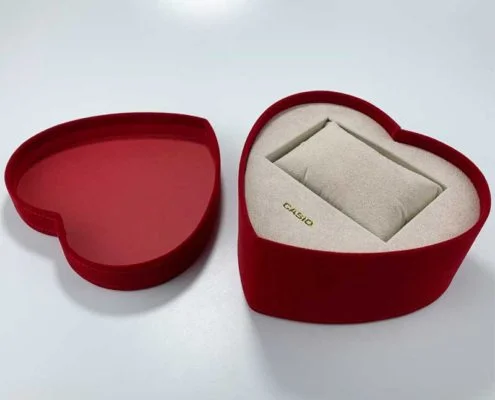 Heart-shaped Gift Wedding Watch Boxes-1