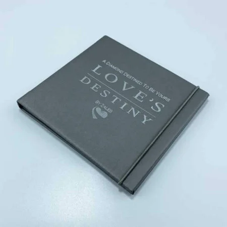 Small Leatherette Certificate Booklet Menu Book Cover-3