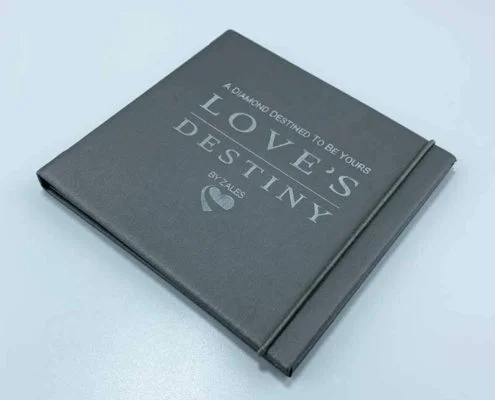 Small Leatherette Certificate Booklet Menu Book Cover-3
