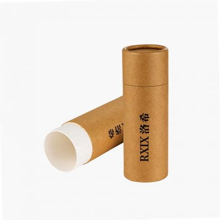 Brown Kraft Paper Tubes for Pen Pencil (3)