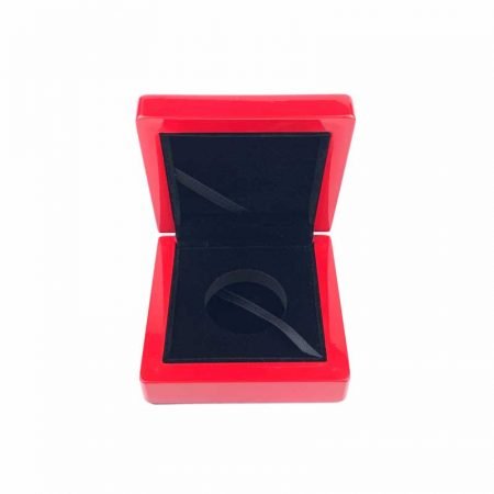 Custom Lacquered Single Wooden Coins Boxes (1)