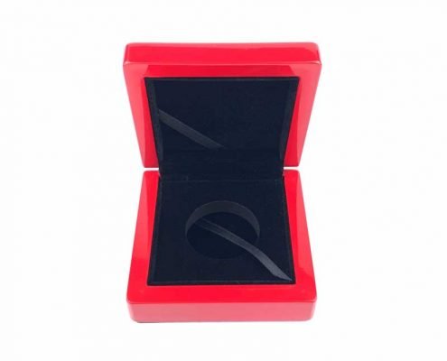 Custom Lacquered Single Wooden Coins Boxes (1)