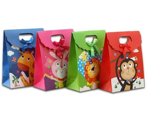Printed Mini Tiny Small Paper Gift Bags (1)