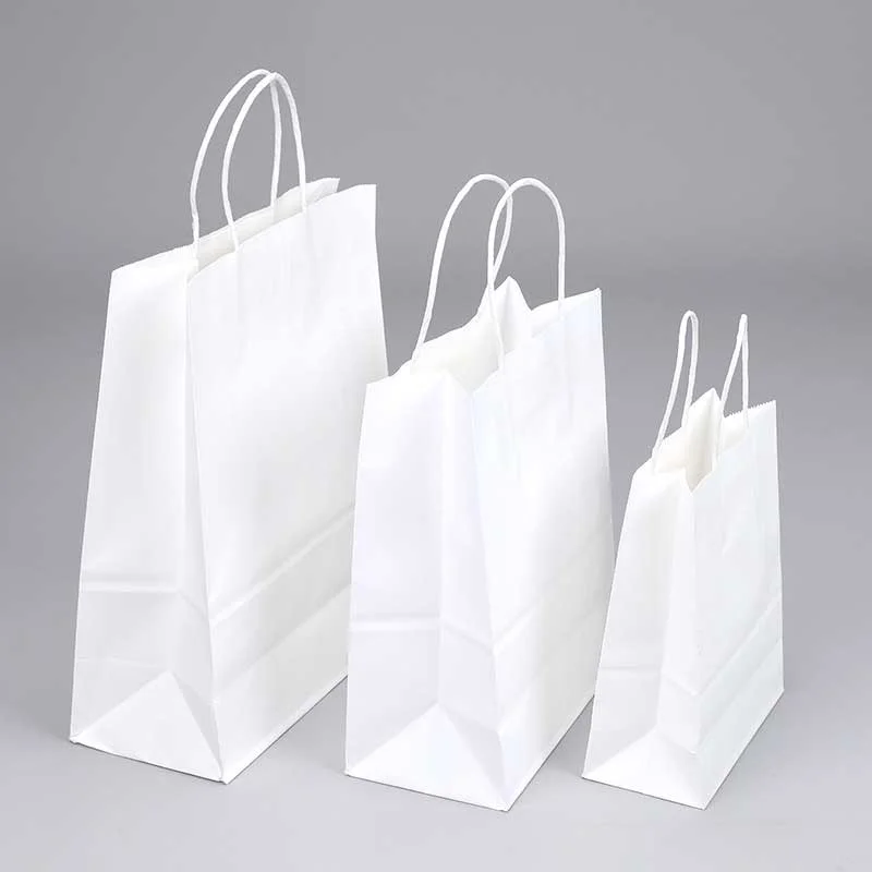 White Kraft Paper Bags Wholesale Factory (1)