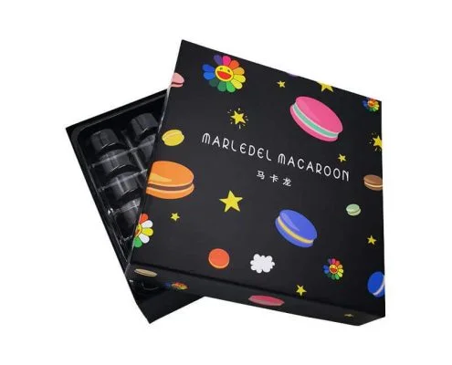Custom Sweet Macaron Candy Chocolate Gift Boxes-4