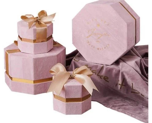 Elegant Wedding Gift Box with Ribbon-1