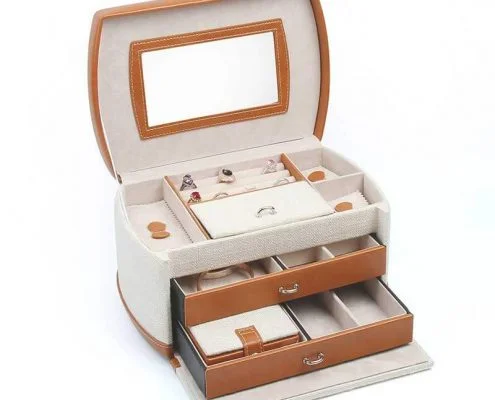 Portable Multi-Layer Jewelry Organizer Boxes-2