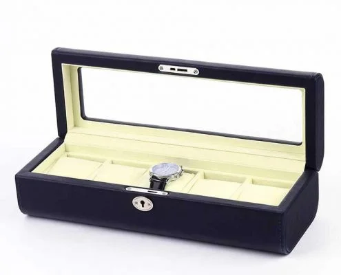Luxury 5 Slots Watch Collection Boxes-5