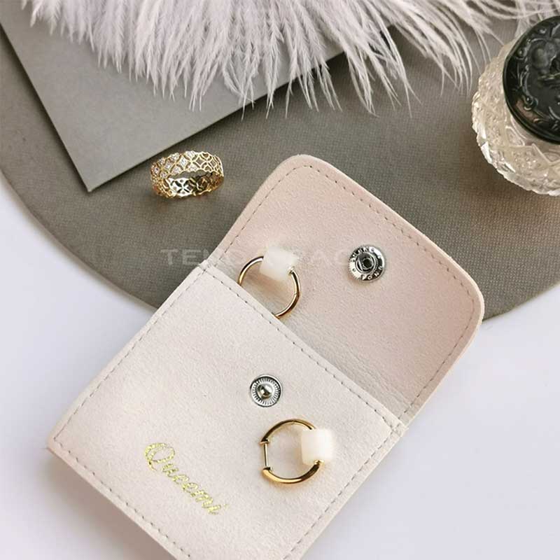 3-Pack Microfiber Jewelry Pouches With Insert Pad - Luxury Gift Bags For Necklaces, Rings, Earrings (Green)