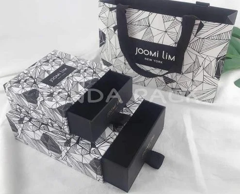 Custom Rigid Paper Drawer Jewelry Boxes-9