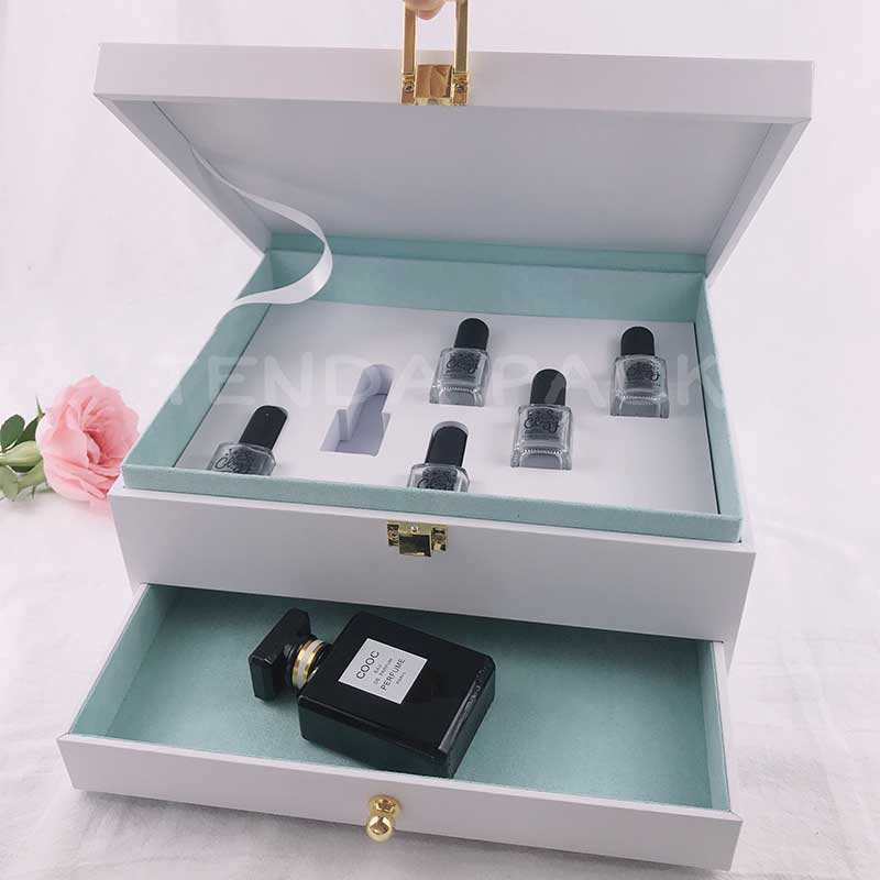 Luxury Paper Drawer Nail Polish Gift Box-6