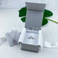 Jewelry Box With Two Inserts Ring Pendant Ribbon Box - Custom Packaging ...