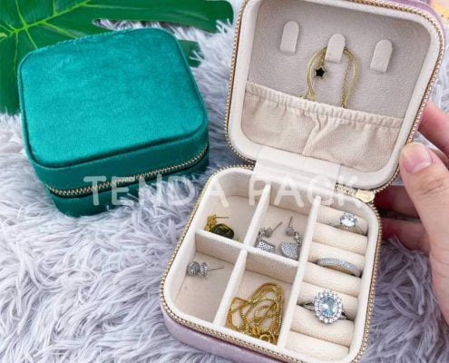 Velvet Clear Lid Earring Box Organizer Storage 32 Pairs Earrings Stud Tray  Showcase Display Case - AliExpress